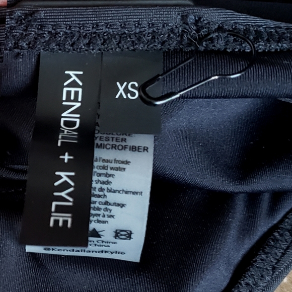 Kendall + Kyle One Piece Swimsuit NEW black - Picture 5 of 7